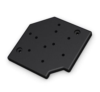 Universal 3-Way Caster Plate for 4" Blue Wheel Casters