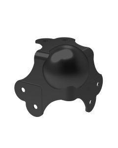 Large Black Heavy Duty Ball Corner with 30mm Offset with 5mm Radius