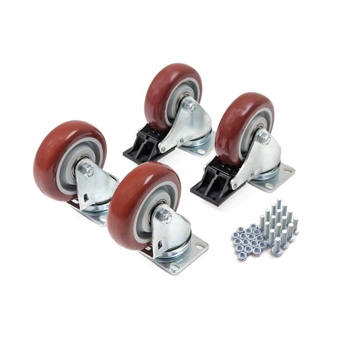 4 in. Rubber Caster Kit 4 in. Rubber Caster Kit