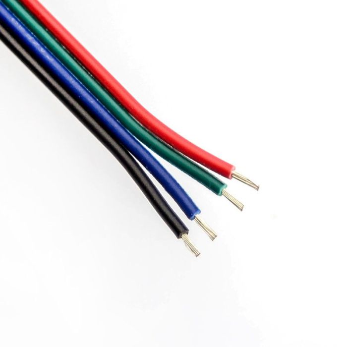 Led 4Core Flat Cable 20awg 300v v2_led-4core-flat-cable -20awg-300v-v2-ca4f20v2