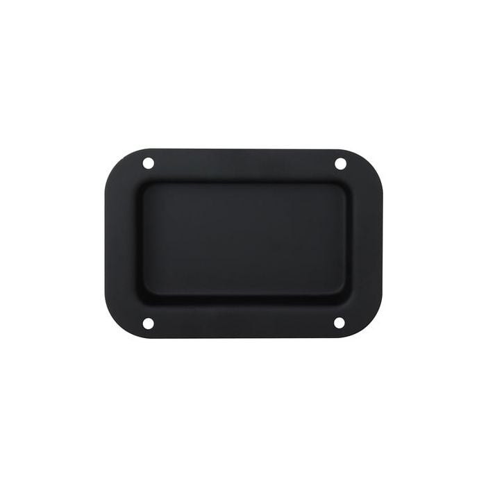 Penn-Elcom D0941K Blank Dish Panel - Black - 3-1/2 X 5-1/8 Inches - Universal