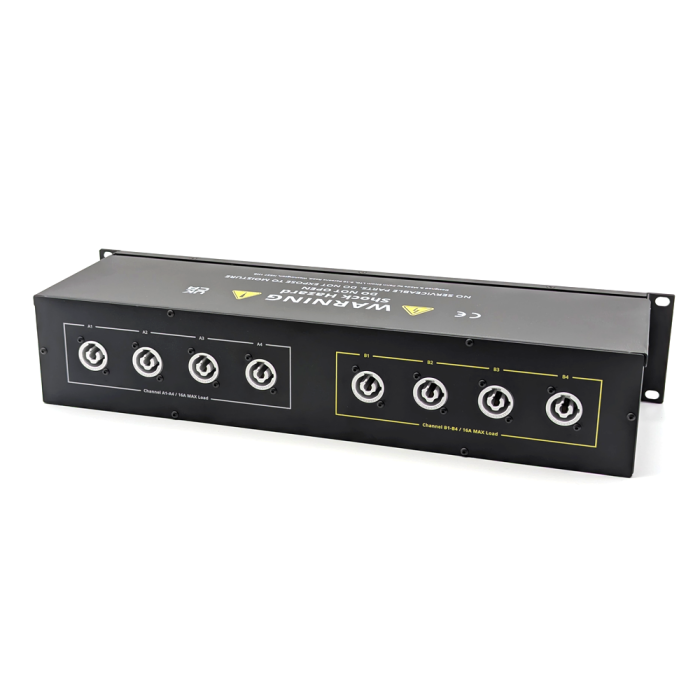2U 32Amp Two Channel Rack Mount PDU with Power Monitoring