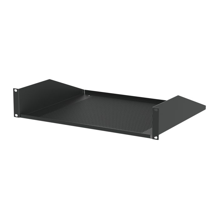 Penn ELCOM ラック 2U 2U Rack Mount Bracket with Square Hole Rails | Penn Elcom