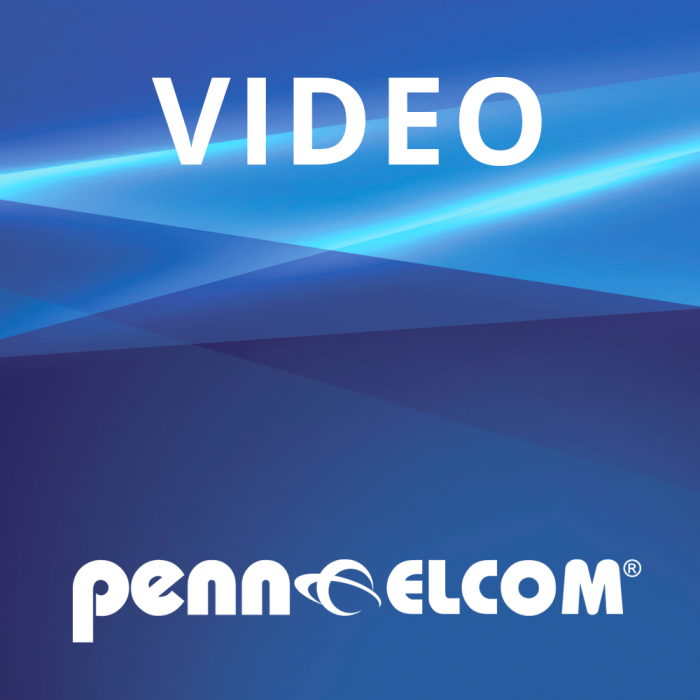 Penn Elcom 2U Rack Panel With Cable Slot & Brushes - R1268/2UK-PBS Black