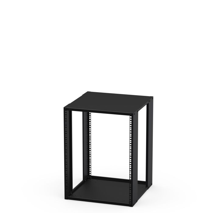 14U Modular Open Tower Rack System 500mm Deep | Penn Elcom