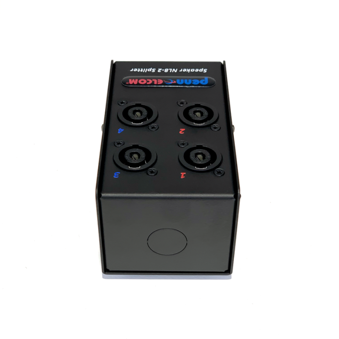 Slimline 4-Way Speaker Splitter Box