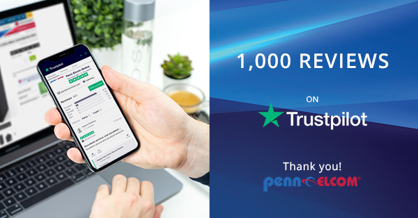 Happy 1000 reviews for Penn Elcom Online!