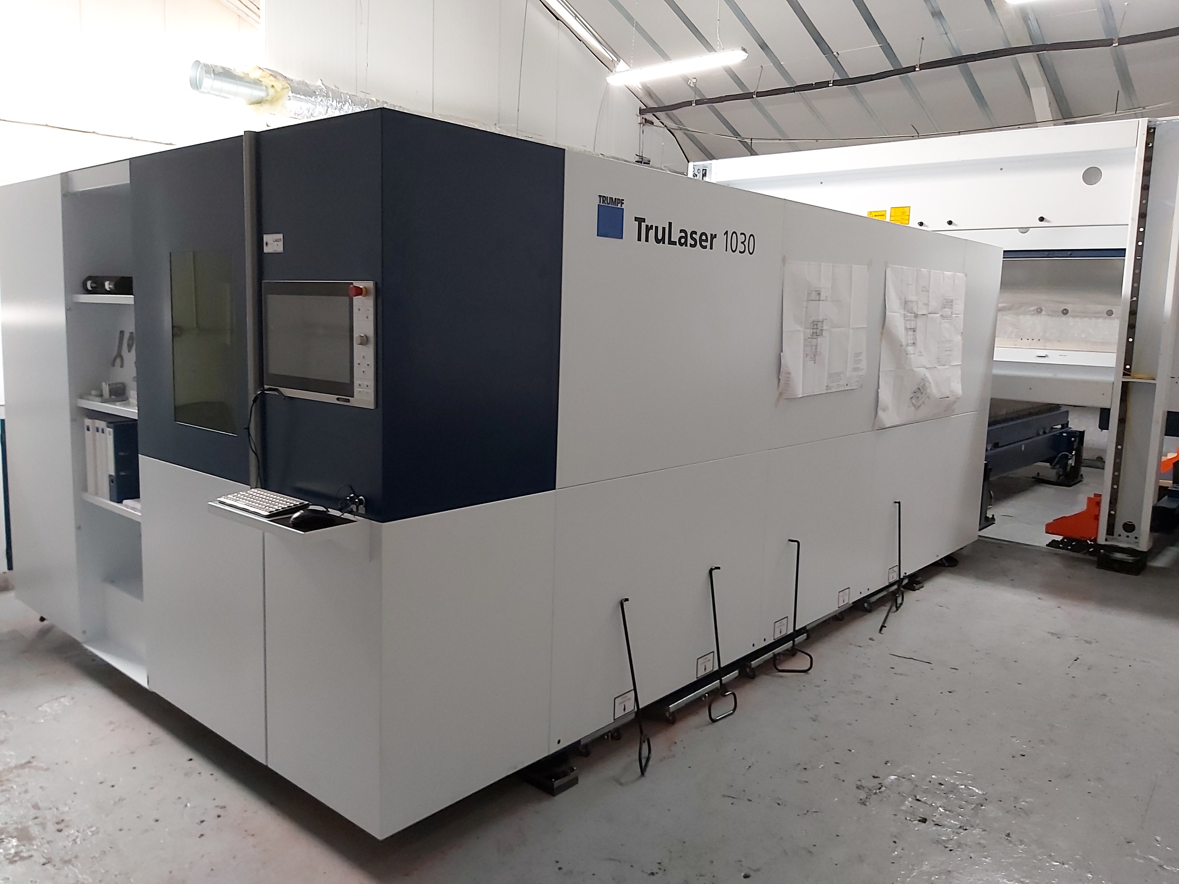 Trumpf TruLaser 1030 up close