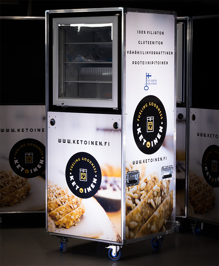 Bakery Case to hold fresh baked goods