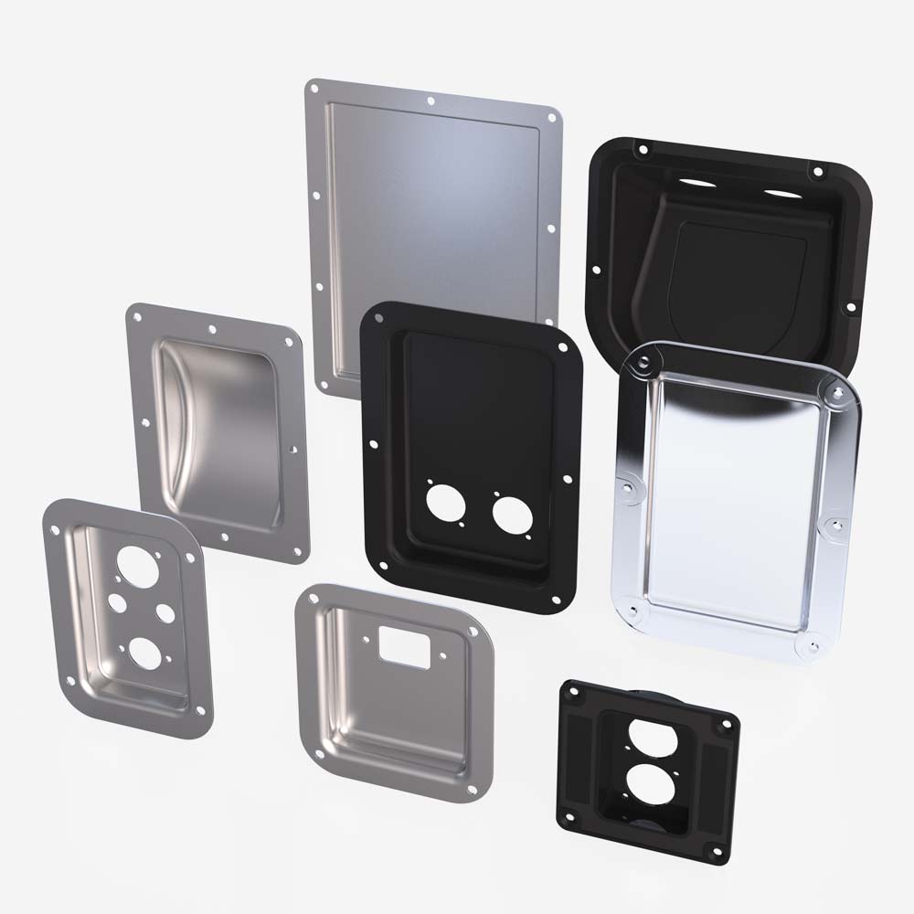 We offers a variety of different dishes to suit needs such as stacking to in-built cable connections