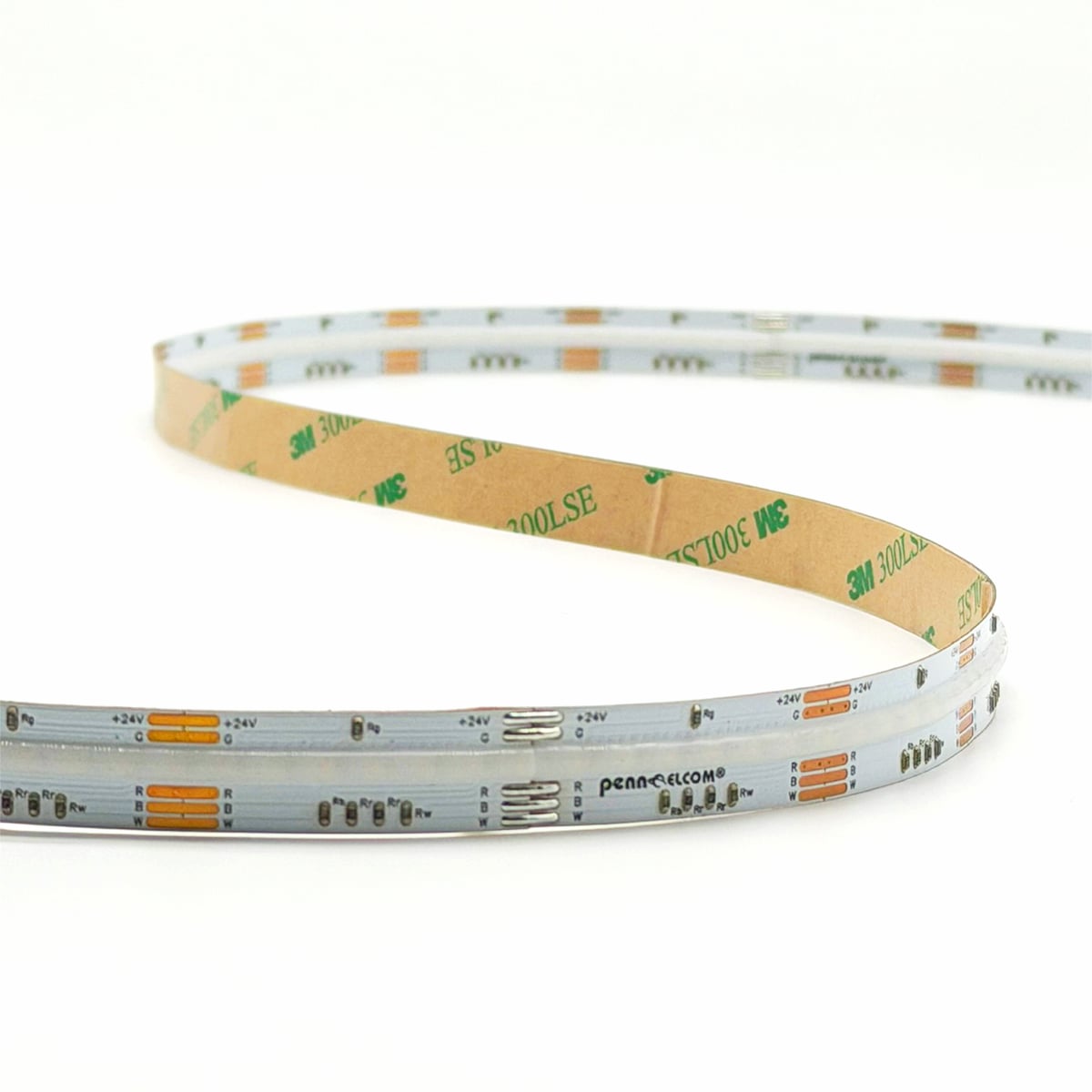 LEDPL-COBRGBW940-18W LED tape on white background