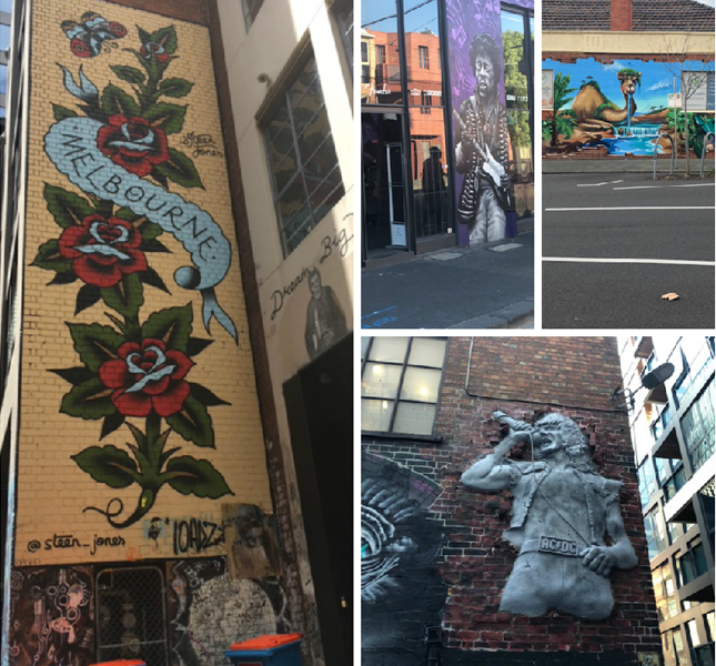 Collage of the best bits of Melbourne