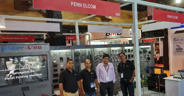 Penn Elcom Mumbai team at expo