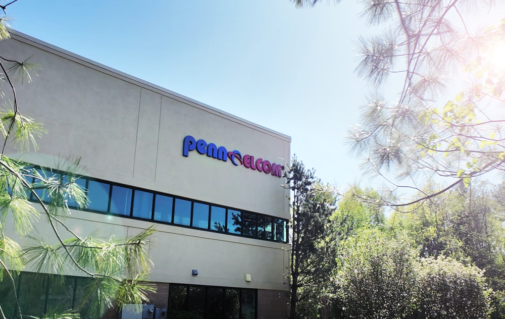 Oficina de Penn Elcom en Nueva Jersey 2025 entre los árboles