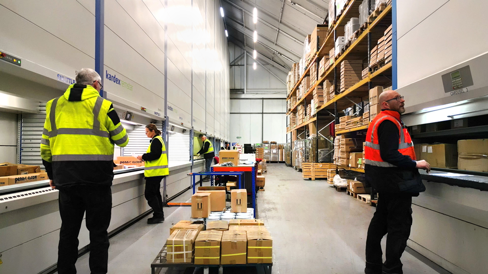 Penn Elcom Washington UK Servicio de transporte y recogida de productos para envío