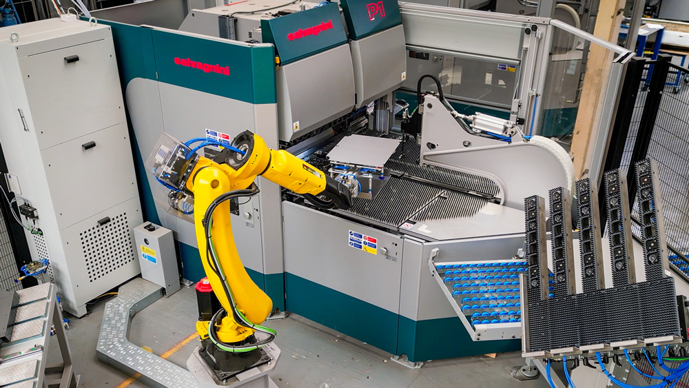 Máquina Salvagnini P1 en Penn Elcom Hastings