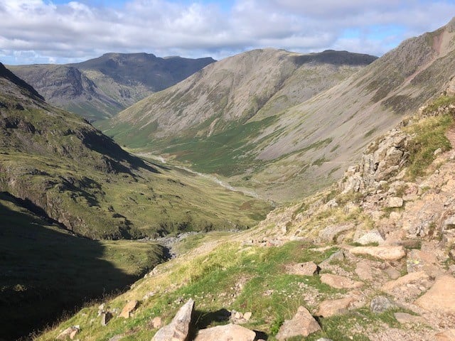 View from Skarfell Pike
