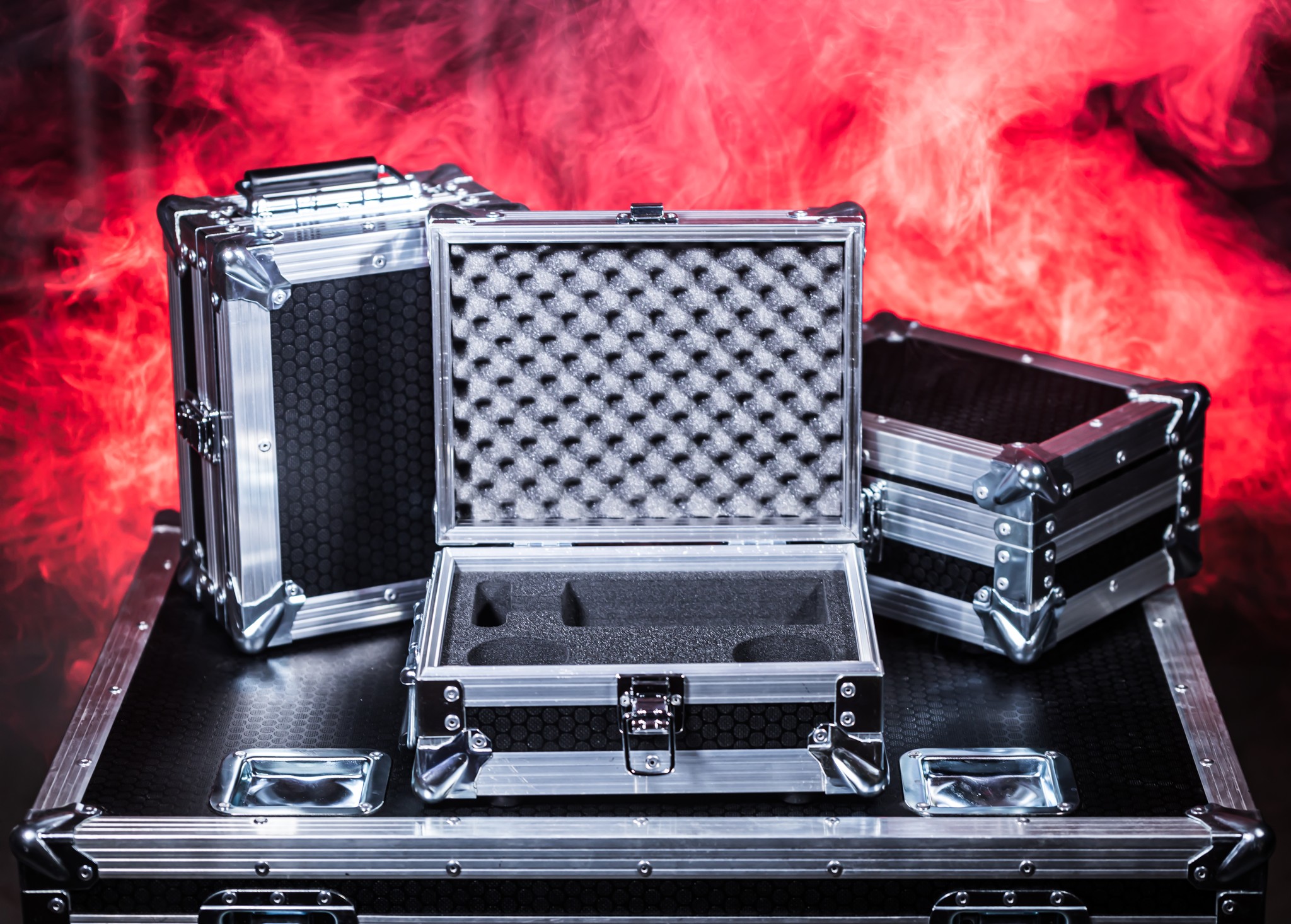 Viking Pro promo image of the flight cases they manufacture