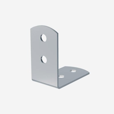 4 Hole L Brackets & Braces | Robust Case Construction Hardware | Penn Elcom